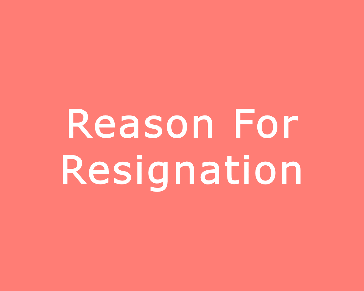 Reason-for-resignation
