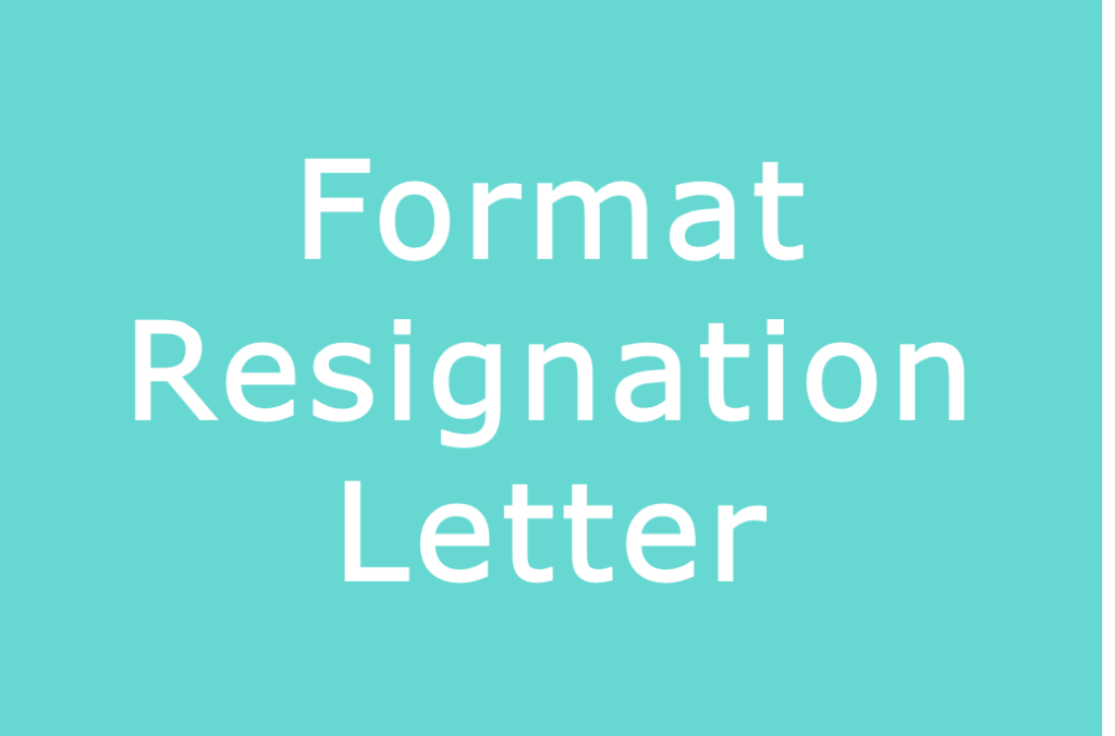 format-resignation-letter