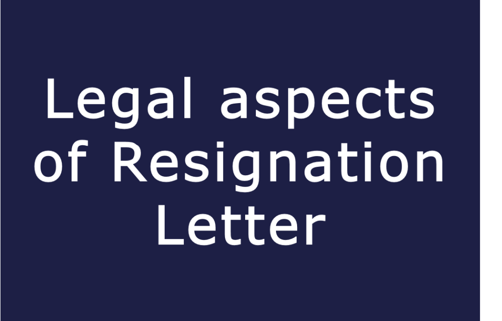 legal-aspects-of-resignation-letter