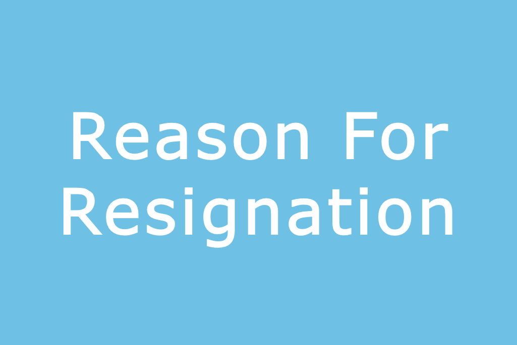 reason-for-resignation