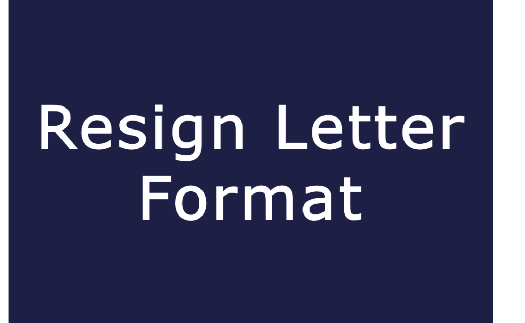 resign-letter-format
