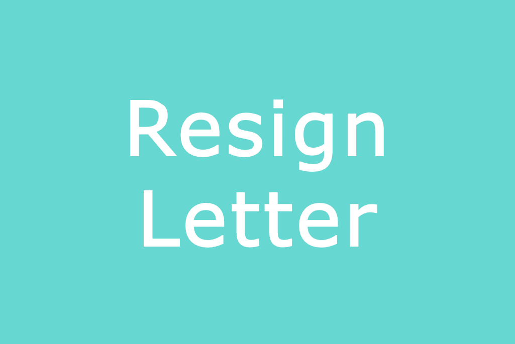 resign-letter