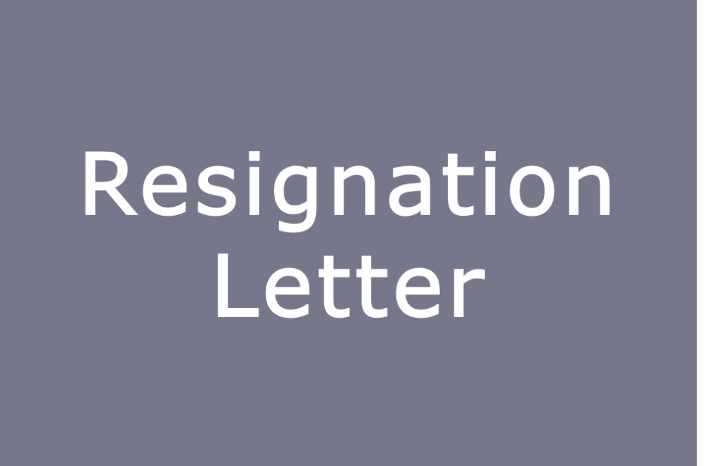 resignation-letter