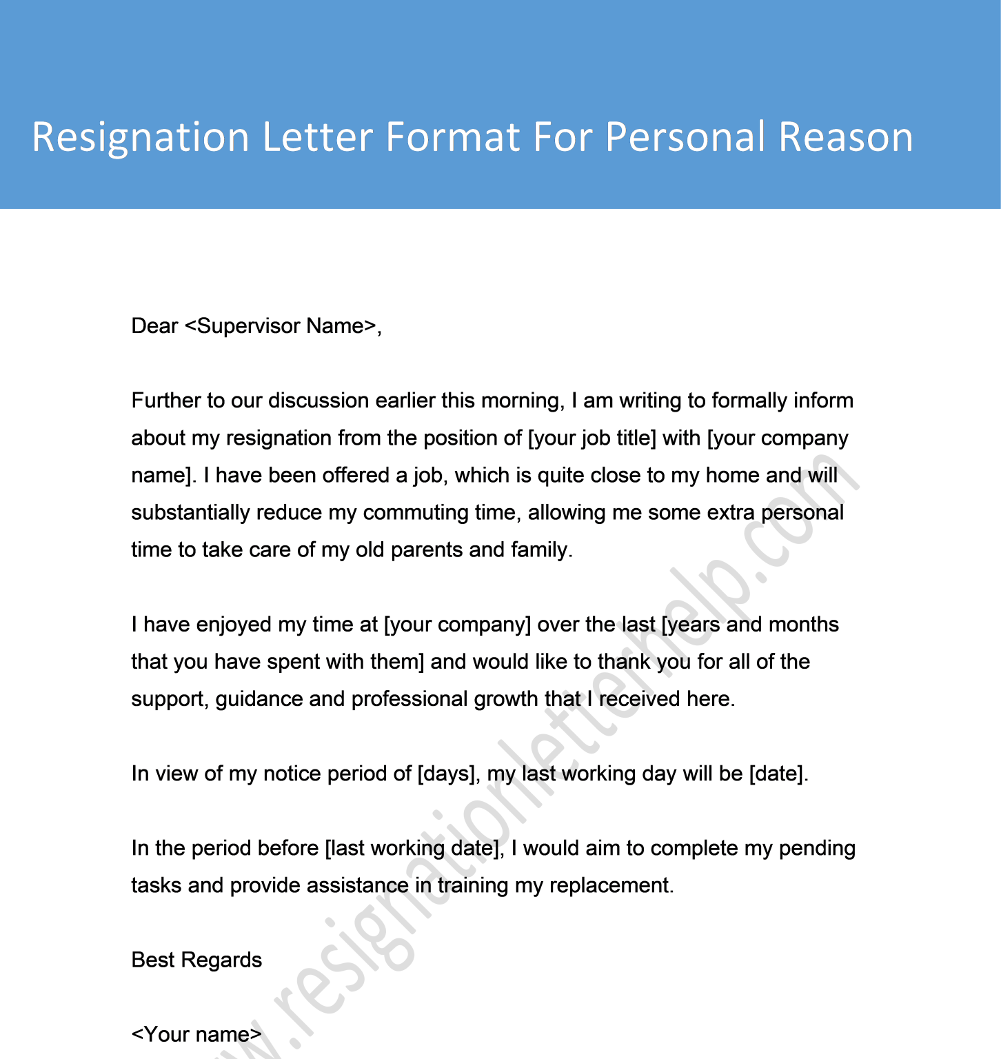 What To Include In A Resignation Letter Australia