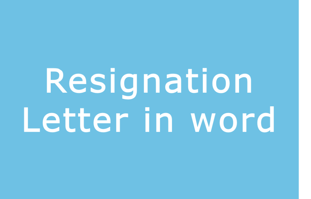 resignation-letter-in-word