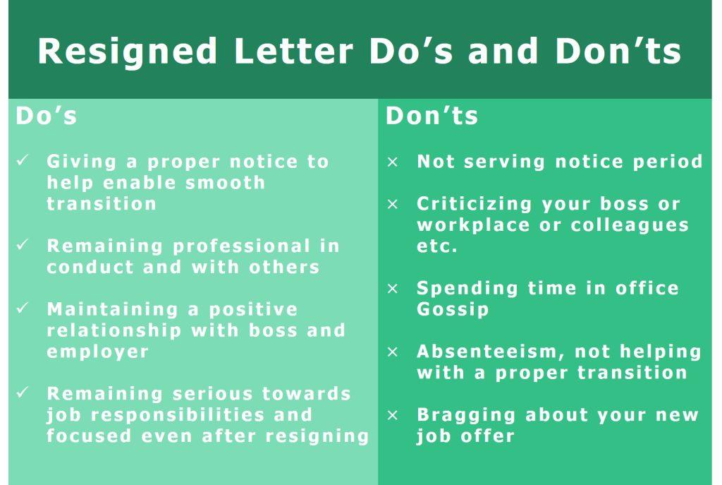 resigned-letter-do's-and-don'ts