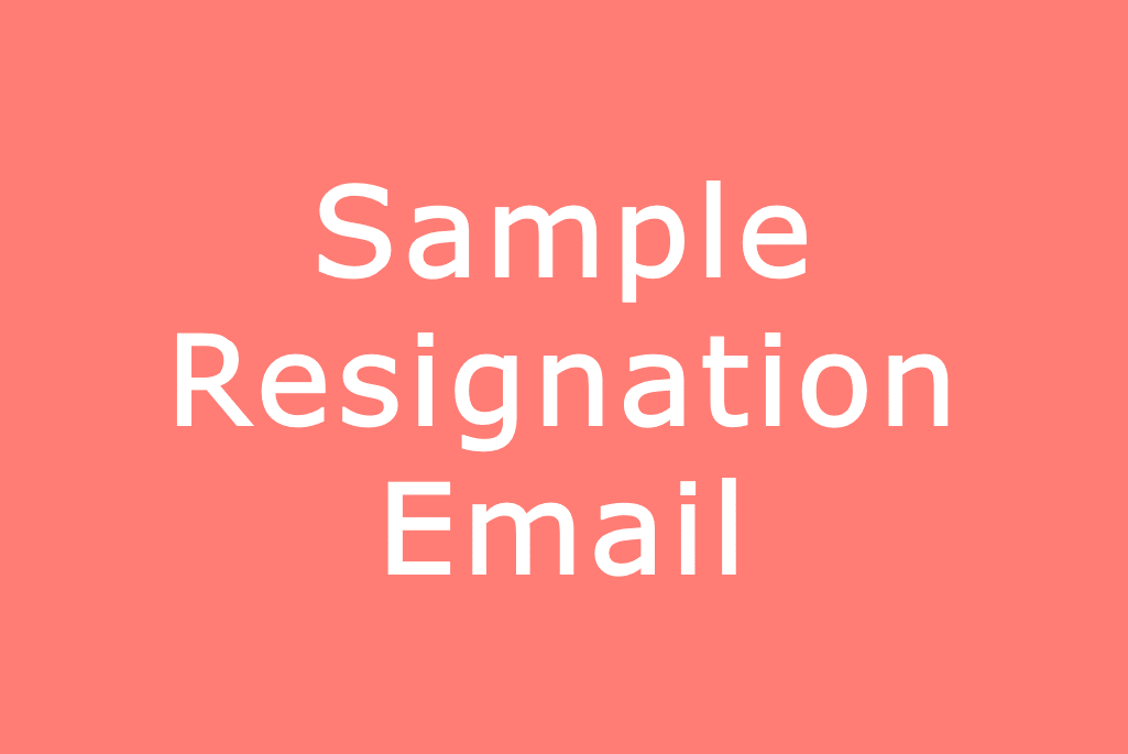 sample-resignation-email